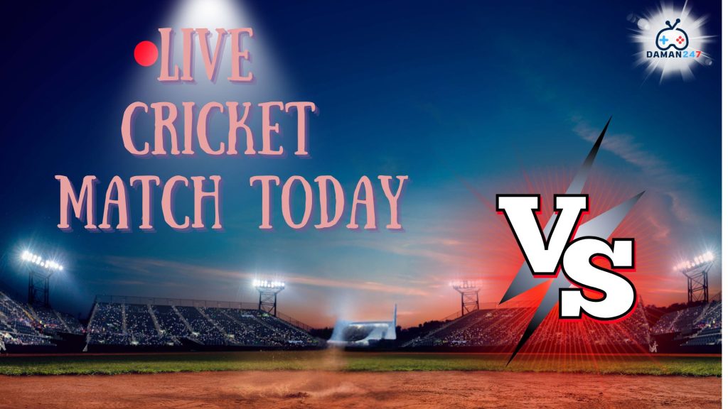 Live cricket match today