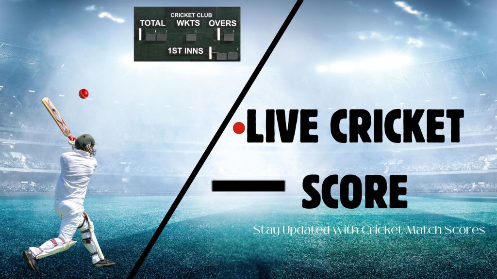 Live cricket score